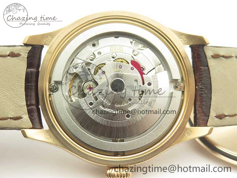 Cellini Time 50509 RG MKF Best Edition Black Dial Roman Marker on Brown Leather Strap A3132 V4