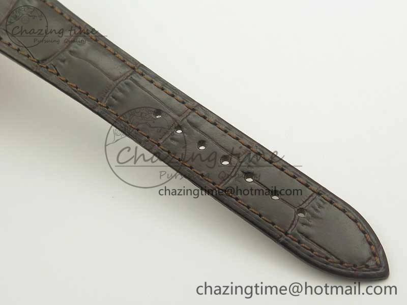 Cellini Time 50509 RG MKF Best Edition Black Dial Roman Marker on Brown Leather Strap A3132 V4