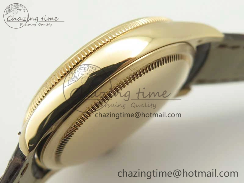 Cellini Time 50509 RG MKF Best Edition White Dial Roman Marker on Brown Leather Strap A3132 V4
