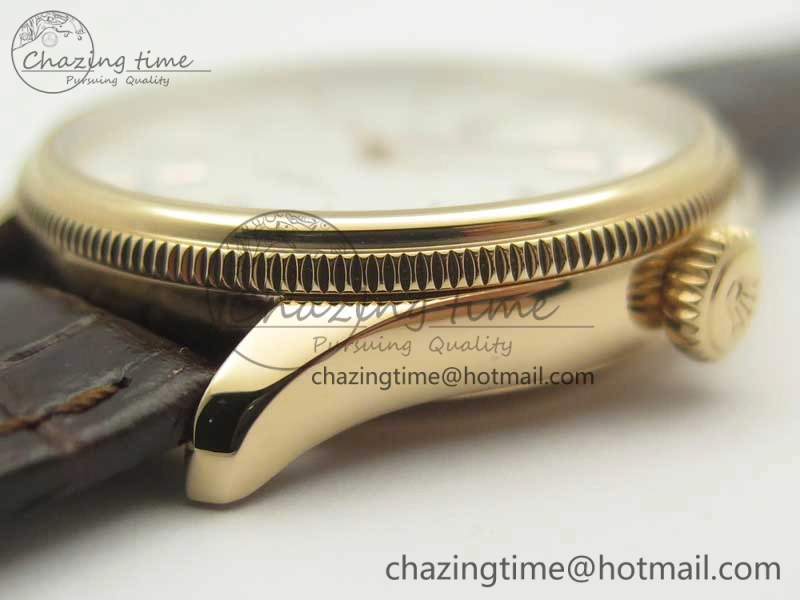 Cellini Time 50509 RG MKF Best Edition White Dial Roman Marker on Brown Leather Strap A3132 V4
