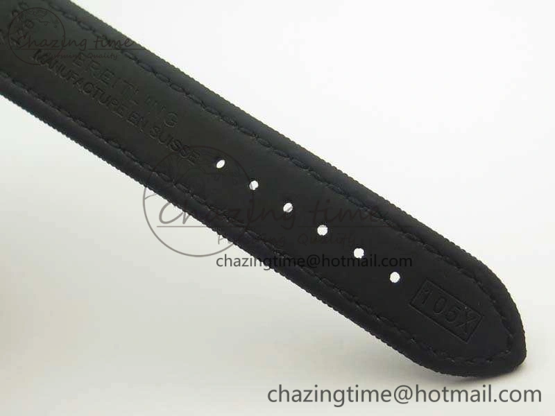 Challenger Chronograph DLC Black Dial On Nylon Strap A7750