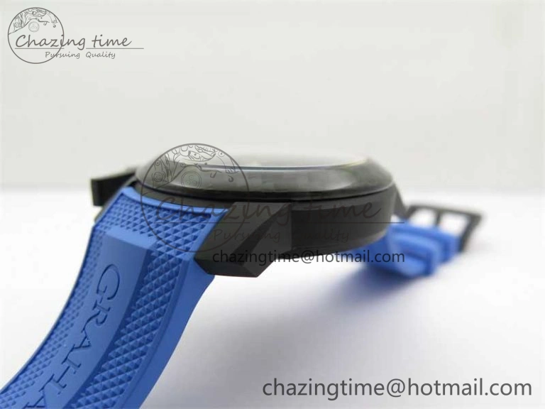 Chronofighter Superlight JKF 1:1 Best Edition on Blue Rubber Strap A7750