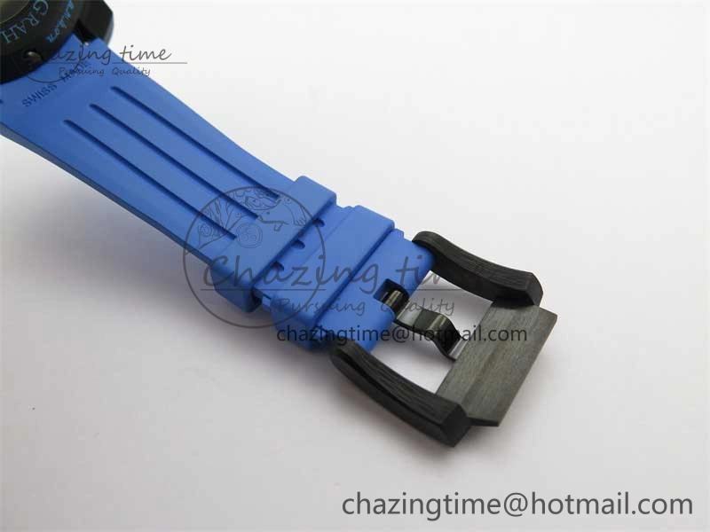 Chronofighter Superlight JKF 1:1 Best Edition on Blue Rubber Strap A7750