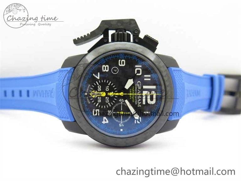 Chronofighter Superlight JKF 1:1 Best Edition on Blue Rubber Strap A7750