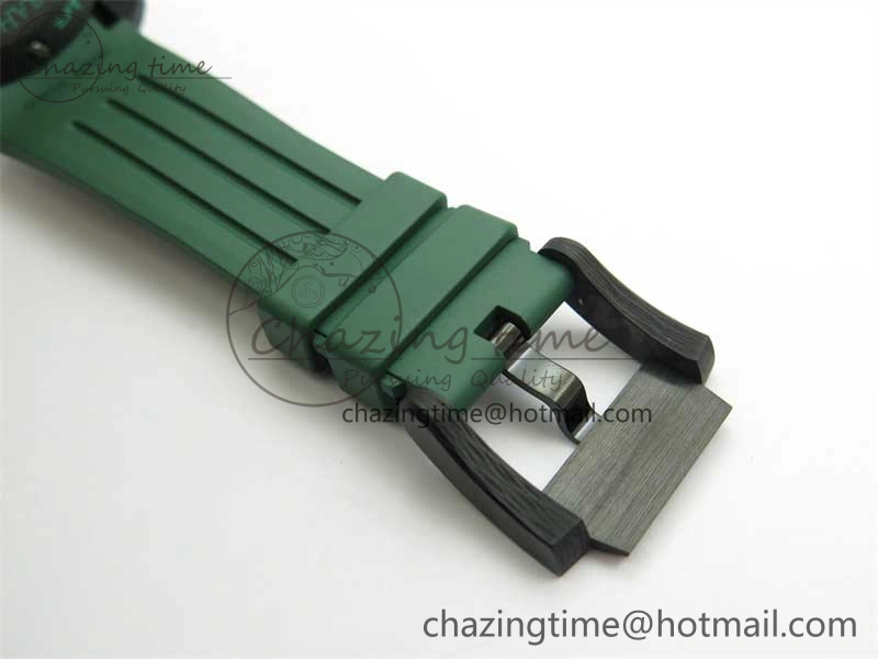 Chronofighter Superlight JKF 1:1 Best Edition on Green Rubber Strap A7750