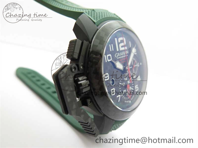 Chronofighter Superlight JKF 1:1 Best Edition on Green Rubber Strap A7750