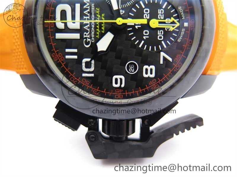 Chronofighter Superlight JKF 1:1 Best Edition on Orange Rubber Strap A7750