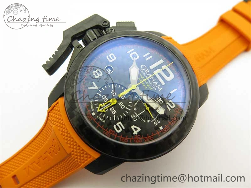 Chronofighter Superlight JKF 1:1 Best Edition on Orange Rubber Strap A7750