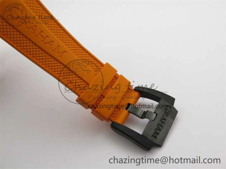 Chronofighter Superlight JKF 1:1 Best Edition on Orange Rubber Strap A7750