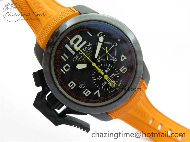 Chronofighter Superlight JKF 1:1 Best Edition on Orange Rubber Strap A7750