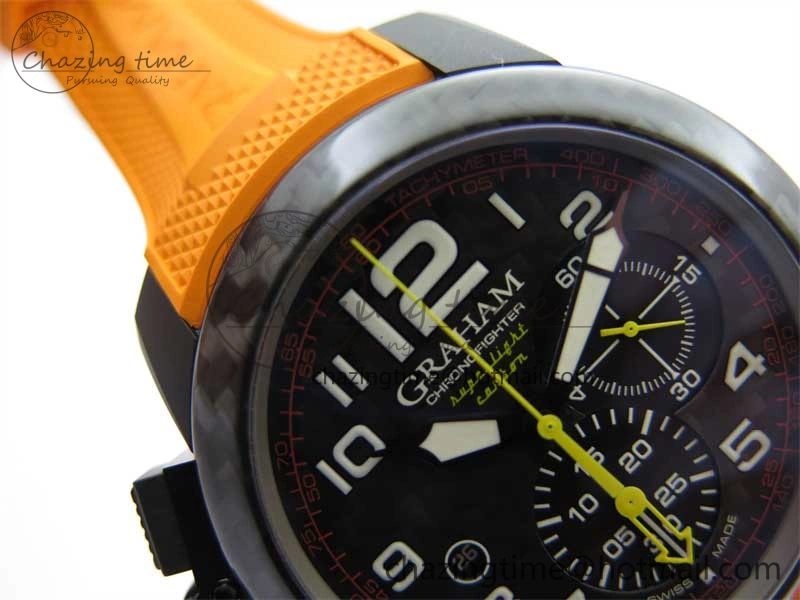 Chronofighter Superlight JKF 1:1 Best Edition on Orange Rubber Strap A7750