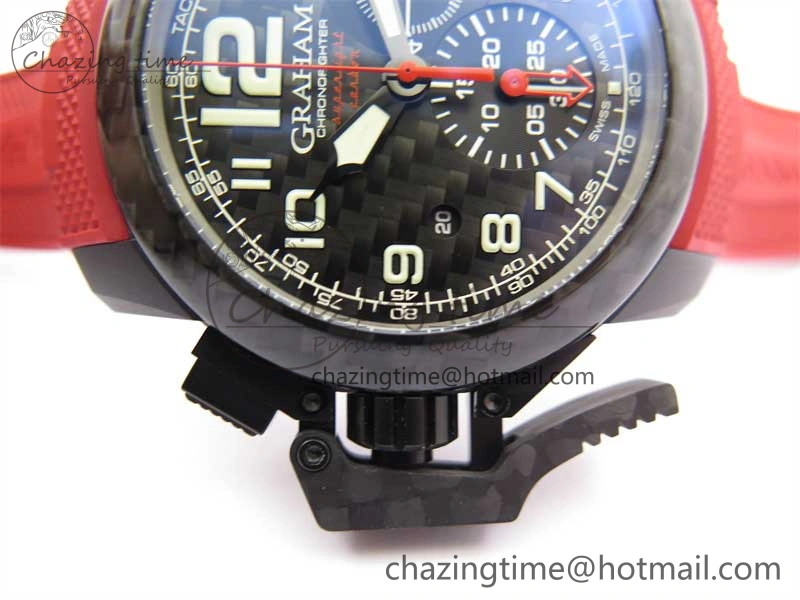 Chronofighter Superlight JKF 1:1 Best Edition on Red Rubber Strap A7750