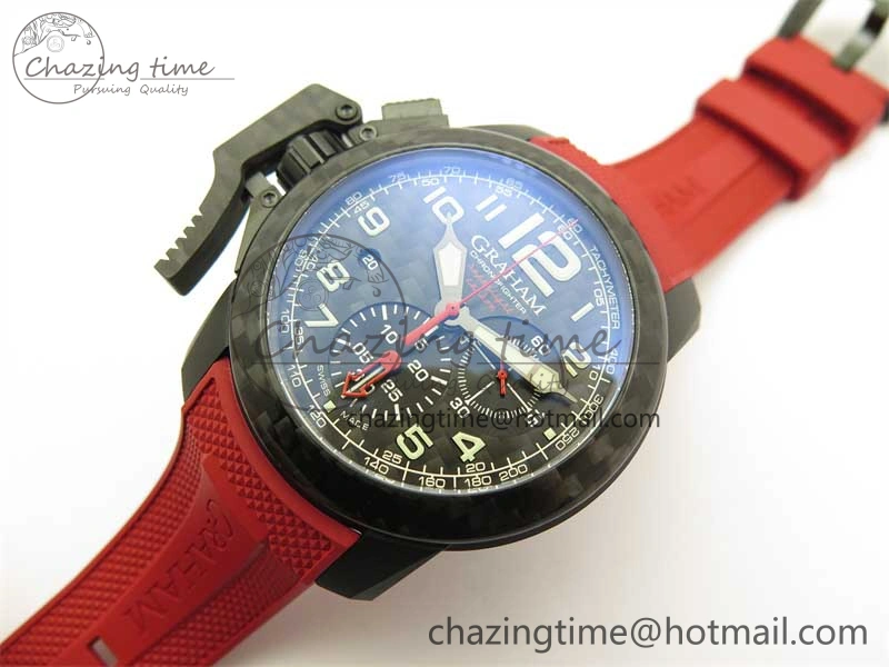 Chronofighter Superlight JKF 1:1 Best Edition on Red Rubber Strap A7750