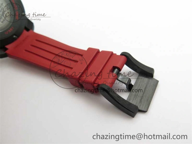 Chronofighter Superlight JKF 1:1 Best Edition on Red Rubber Strap A7750