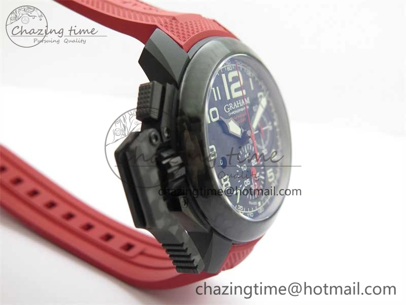 Chronofighter Superlight JKF 1:1 Best Edition on Red Rubber Strap A7750