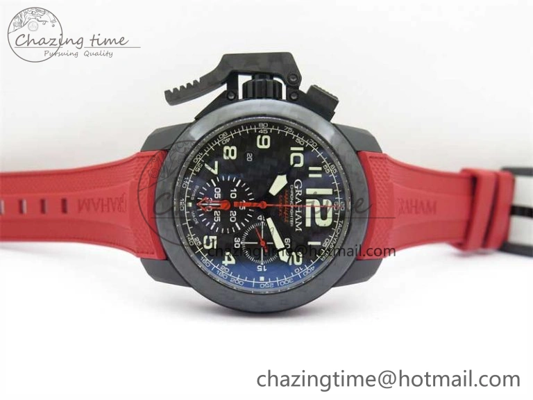Chronofighter Superlight JKF 1:1 Best Edition on Red Rubber Strap A7750