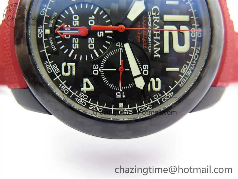 Chronofighter Superlight JKF 1:1 Best Edition on Red Rubber Strap A7750