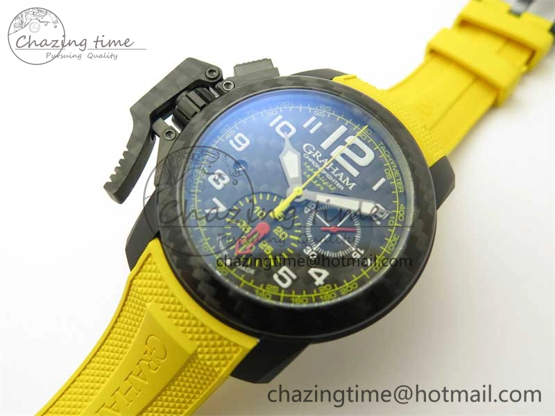 Chronofighter Superlight JKF 1:1 Best Edition on Yellow Rubber Strap A7750