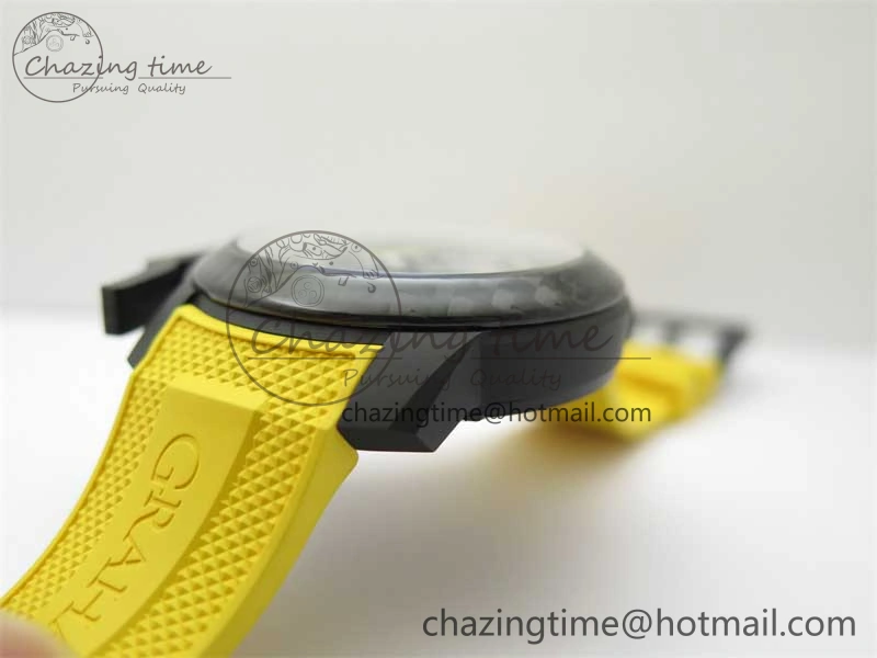 Chronofighter Superlight JKF 1:1 Best Edition on Yellow Rubber Strap A7750