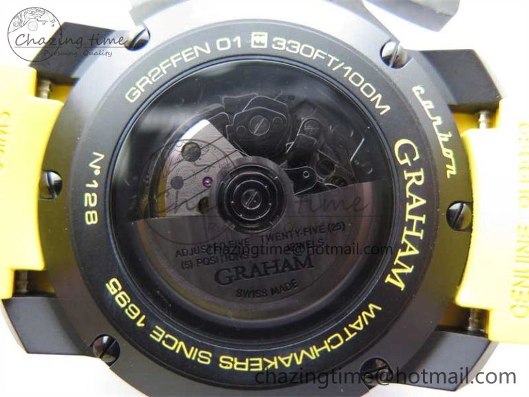 Chronofighter Superlight JKF 1:1 Best Edition on Yellow Rubber Strap A7750