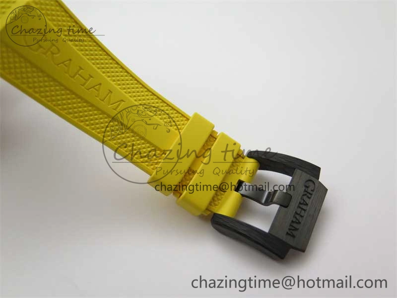 Chronofighter Superlight JKF 1:1 Best Edition on Yellow Rubber Strap A7750