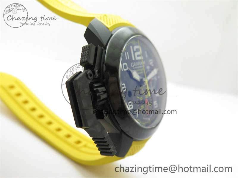 Chronofighter Superlight JKF 1:1 Best Edition on Yellow Rubber Strap A7750