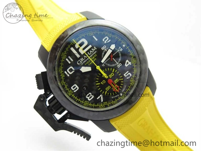 Chronofighter Superlight JKF 1:1 Best Edition on Yellow Rubber Strap A7750