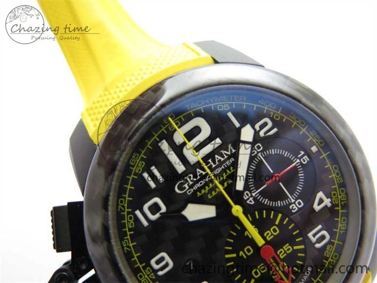 Chronofighter Superlight JKF 1:1 Best Edition on Yellow Rubber Strap A7750
