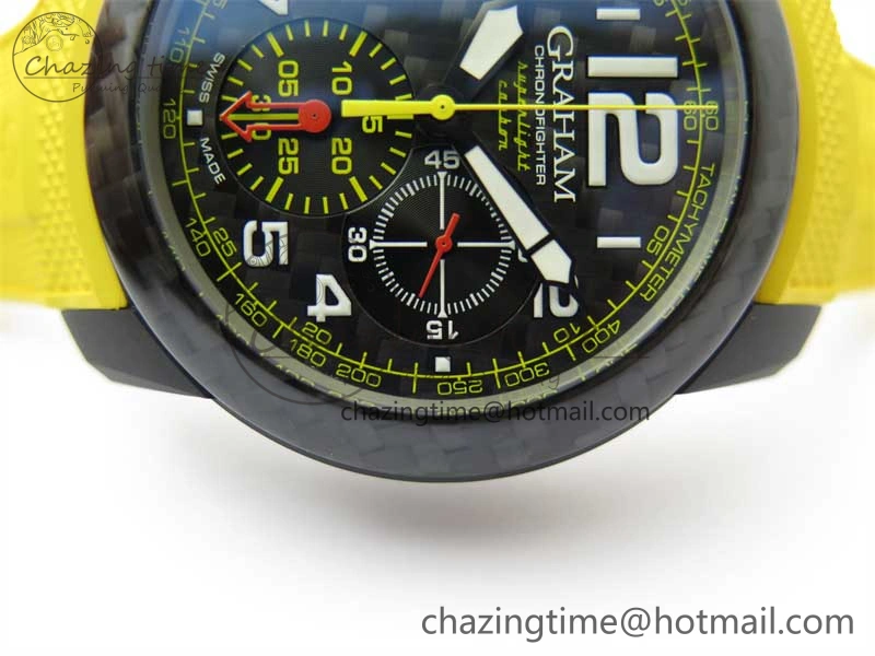 Chronofighter Superlight JKF 1:1 Best Edition on Yellow Rubber Strap A7750