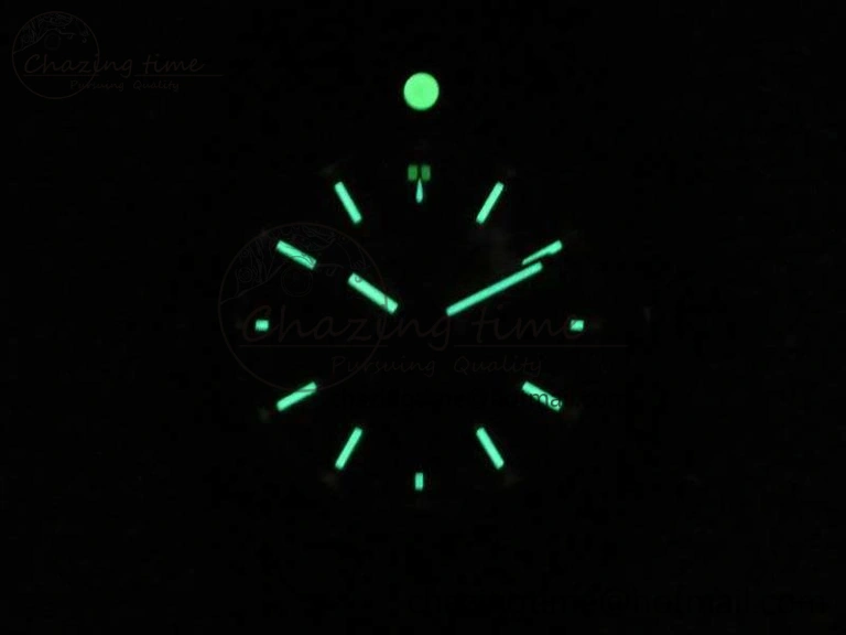 Chronomat 44mm Blacksteel GF 1:1 Special Edition Yellow Dial On Black Rubber Strap A7750