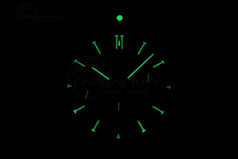 Chronomat B01 42mm SS TF 1:1 Best Edition Green Dial on Black Rubber Strap A7750