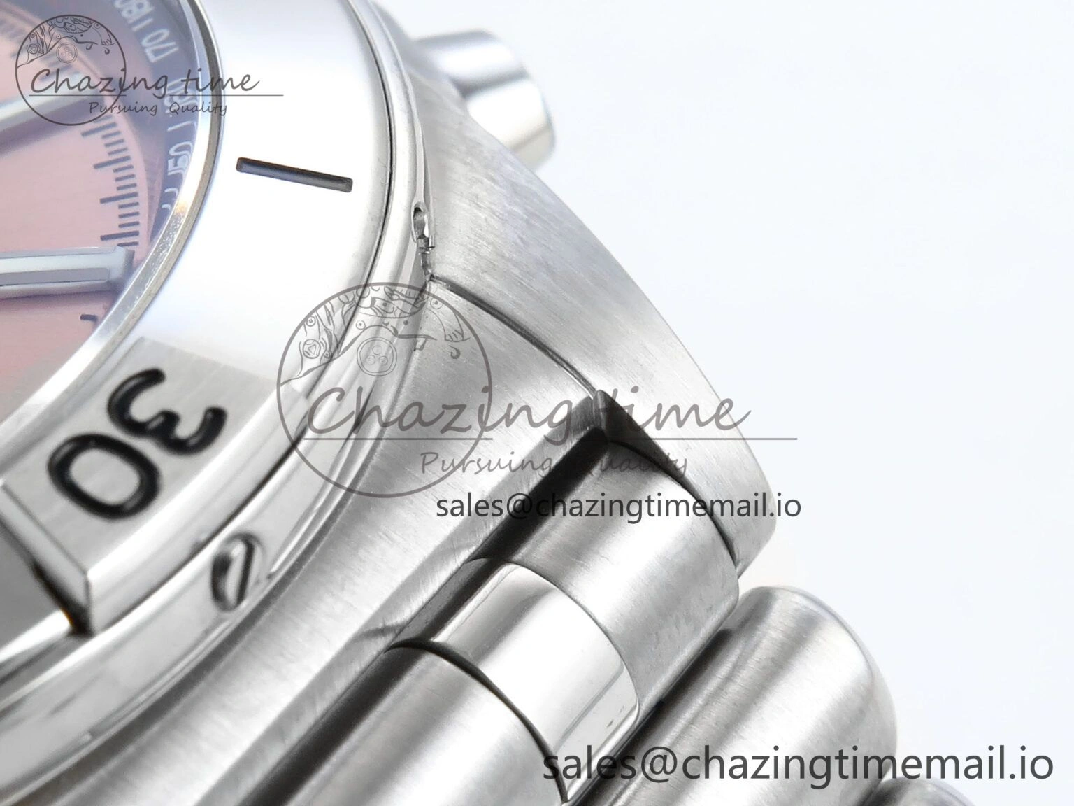 Chronomat B01 42mm SS TF 1:1 Best Edition RG Black Dial on SS Bracelet A7750 V2