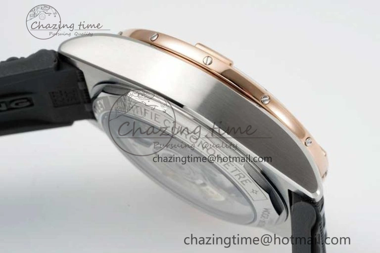 Chronomat B01 42mm SS RG TF 1:1 Best Edition Brown Dial on Black Rubber Strap A7750