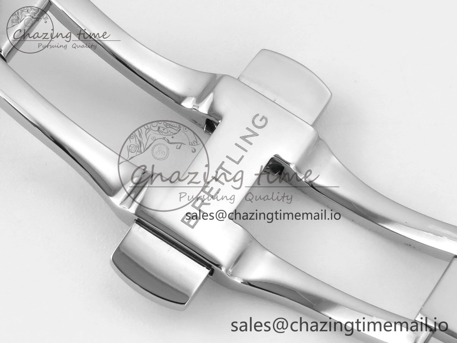 Chronomat B01 44mm SS RG TF 1:1 Best Edition Brown Dial RG Bezel on SS RG Bracelet A7750