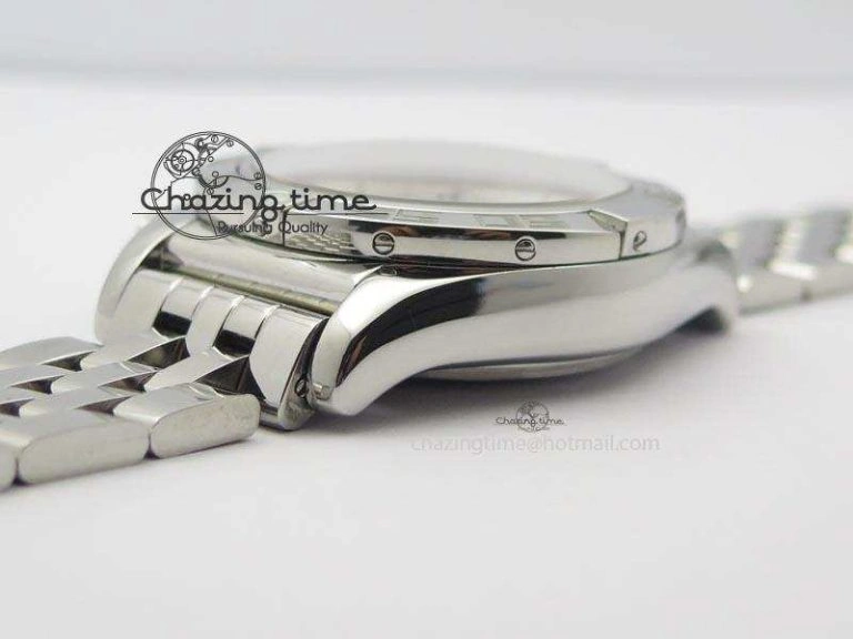 Chronomat B01 Chrono SS JF 1:1 Best Edition Blue Dial On SS Bracelet A7750