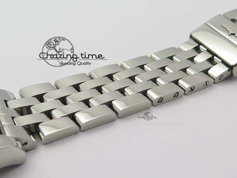 Chronomat B01 Chrono SS JF 1:1 Best Edition Gray Dial On SS Bracelet A7750