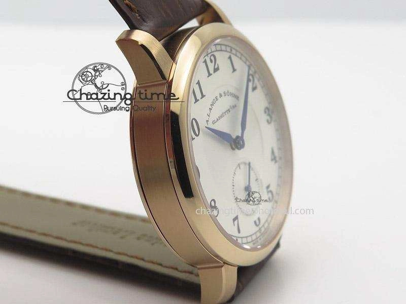 Classic 1815 MK Best Edition RG White Dial Sec@6 On Brown Leather Strap A88275