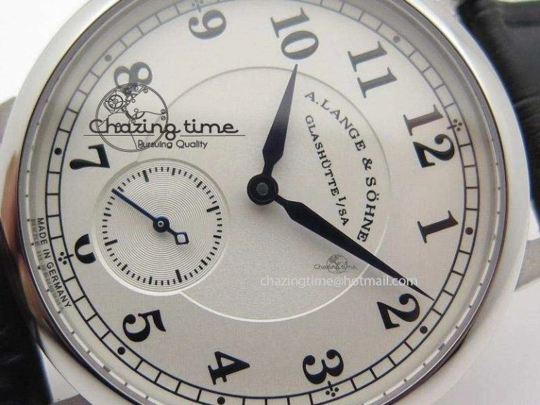 Classic 1815 MK Best Edition SS White Dial Sec@6 On Black Leather Strap A88275