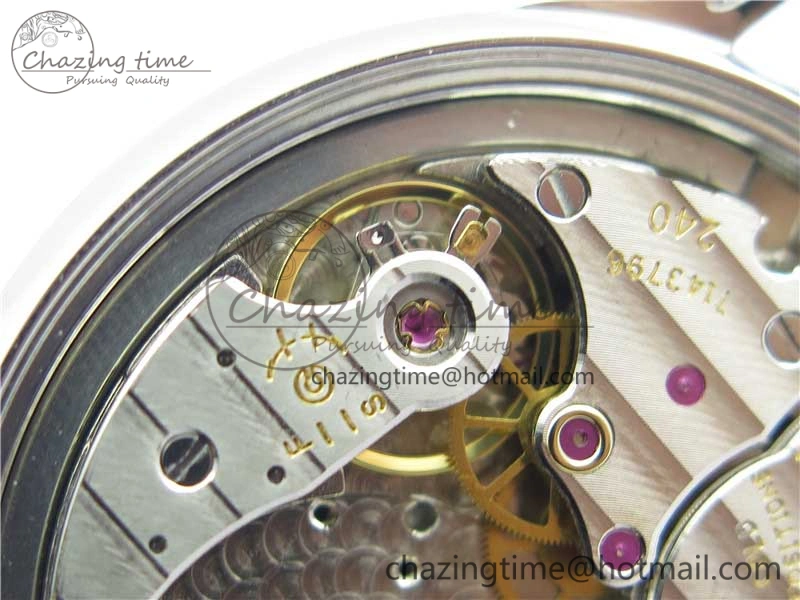 Classic 5088 100P Engraved Case FLF Best Edition Engraved Dial on Black Leather strap Cal.240