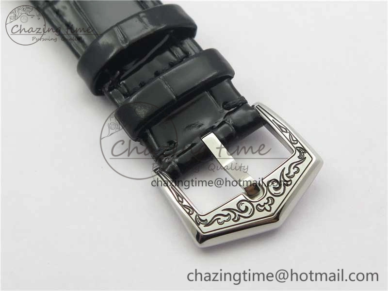 Classic 5088 100P Engraved Case FLF Best Edition Engraved Dial on Black Leather strap Cal.240