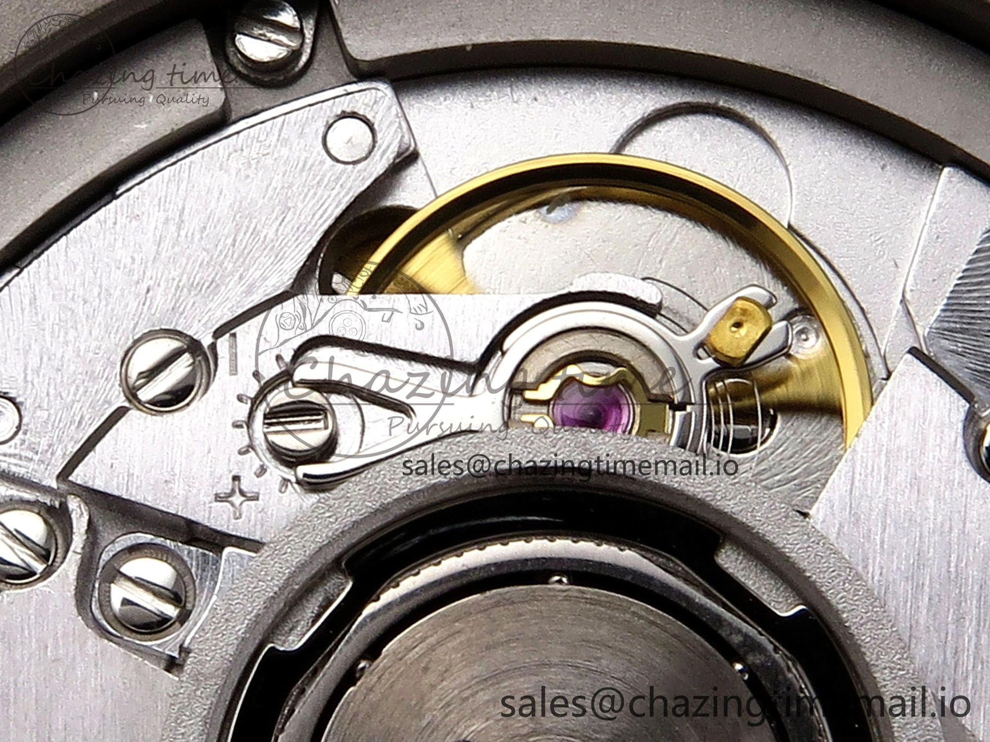 Classic Fusion 38mm RG JJF 1:1 Best Edition Black Dial on Black Gummy Leather Strap
