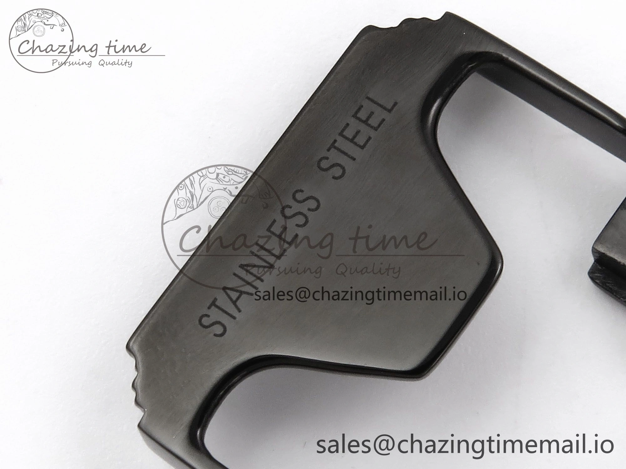 Classic Fusion 38mm RG JJF 1:1 Best Edition Gray Dial on Black Gummy Leather Strap