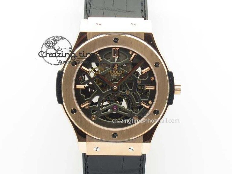 Classic Fusion 38mm RG JJF 1:1 Best Edition Gray Dial on Gray Gummy Strap A2892 V2
