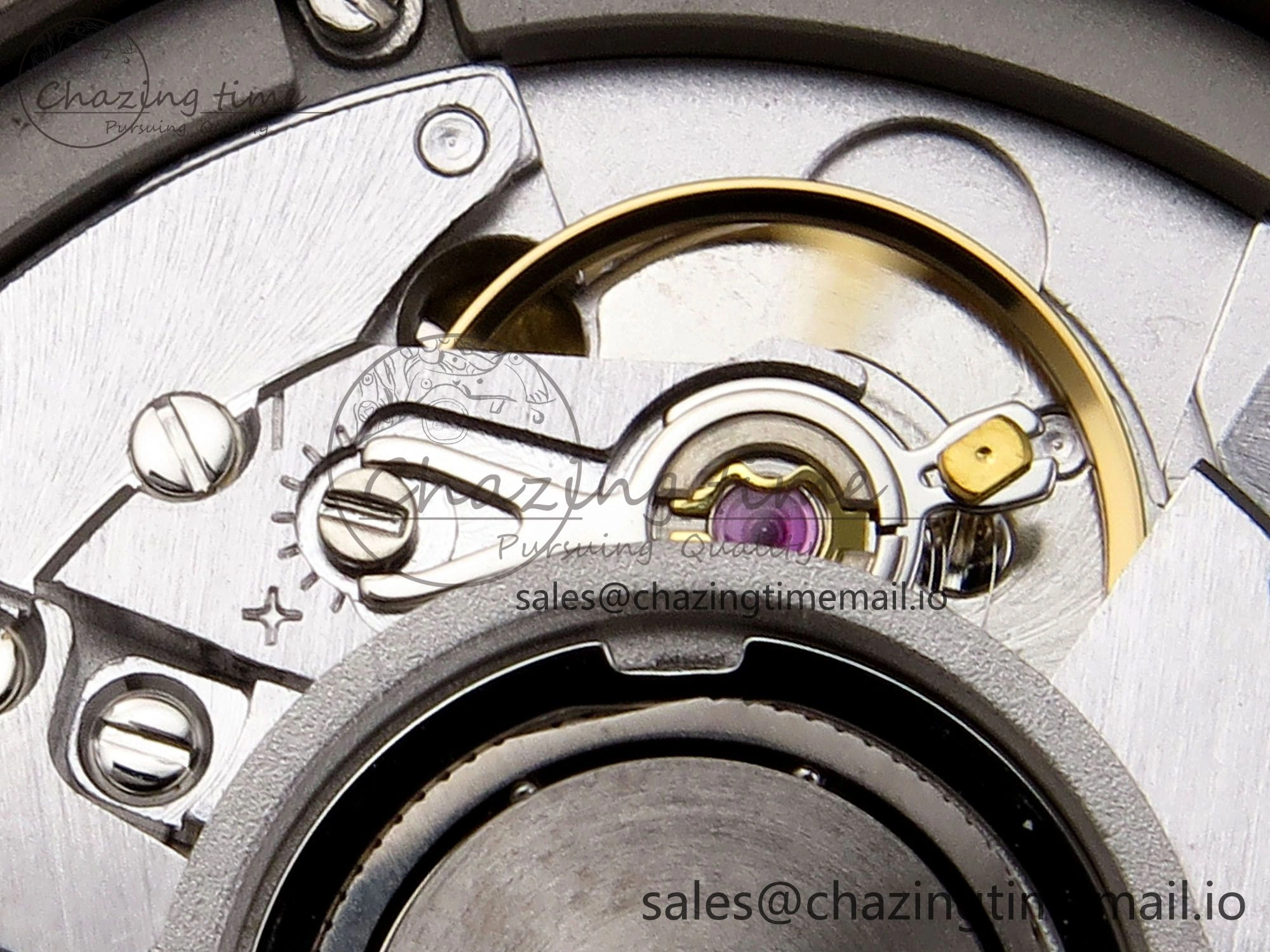 Classic Fusion 38mm SS JJF 1:1 Best Edition Black Dial on Black Gummy Leather Strap
