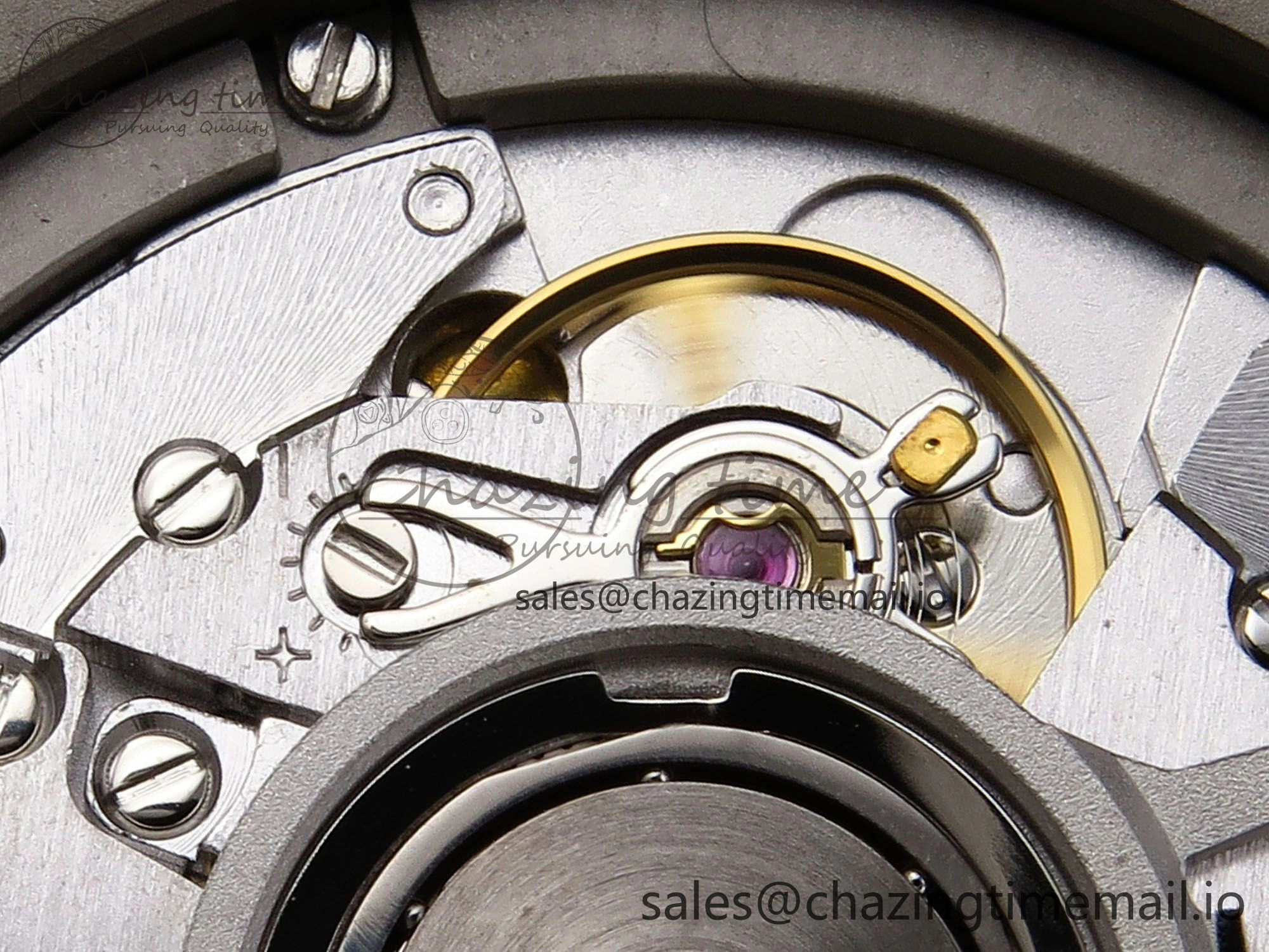 Classic Fusion 38mm SS JJF 1:1 Best Edition Gray Dial on Black Gummy Leather Strap