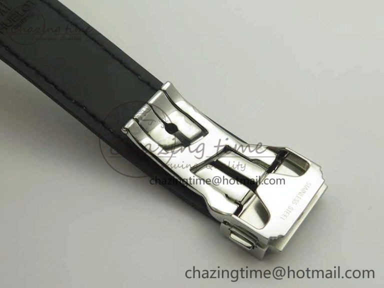 Classic Fusion 38mm Titanium JJF 1:1 Best Edition Green Dial On Gummy Strap A2892