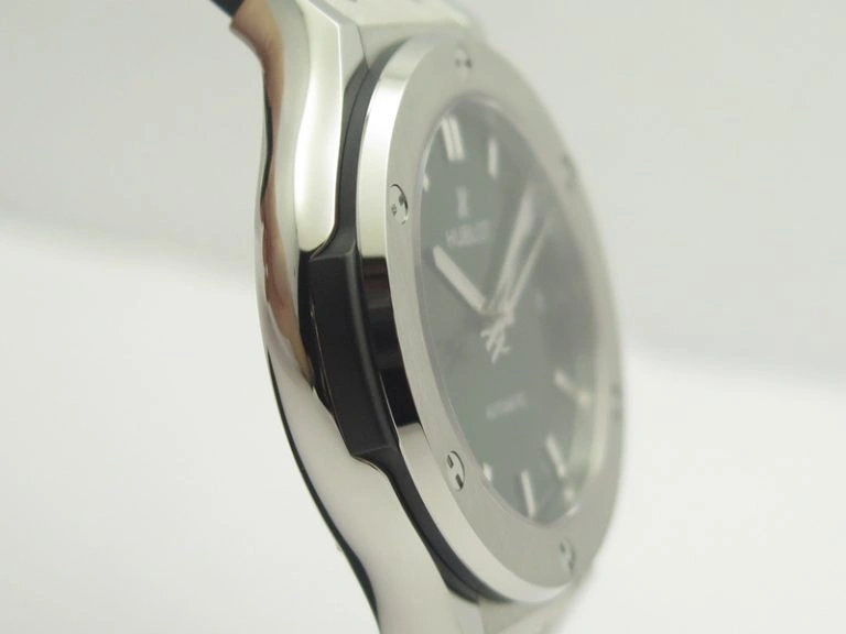 Classic Fusion 38mm Titanium JJF 1:1 Best Edition Green Dial On Gummy Strap A2892