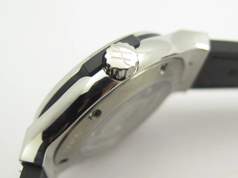Classic Fusion 38mm Titanium JJF 1:1 Best Edition Green Dial On Gummy Strap A2892