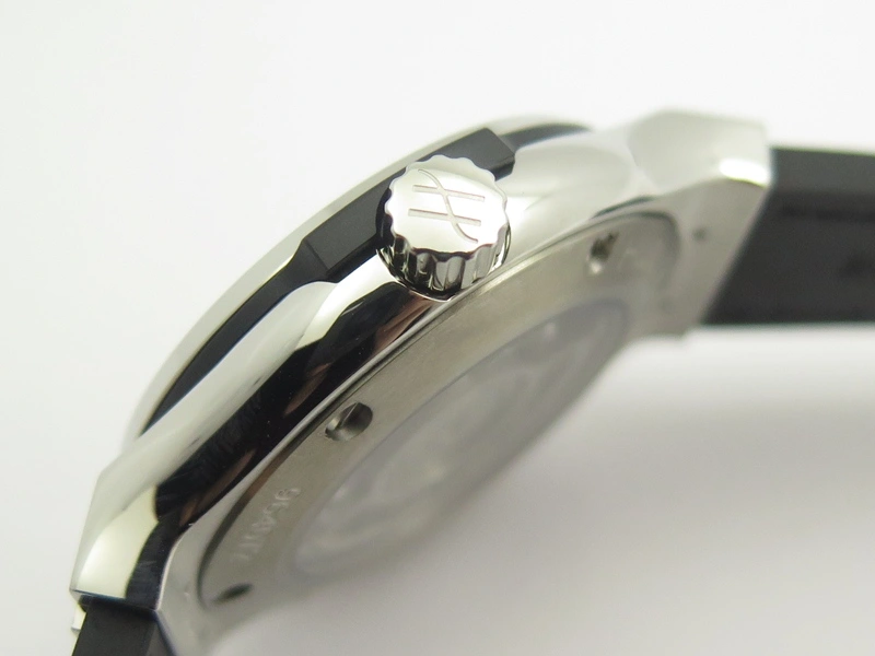Classic Fusion 38mm Titanium JJF 1:1 Best Edition Green Dial On Gummy Strap A2892