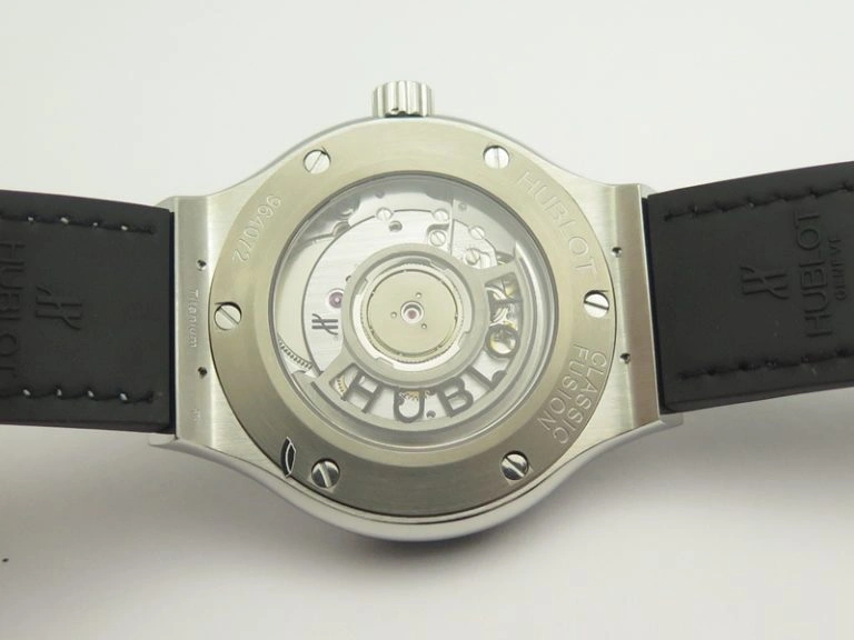 Classic Fusion 38mm Titanium JJF 1:1 Best Edition Green Dial On Gummy Strap A2892